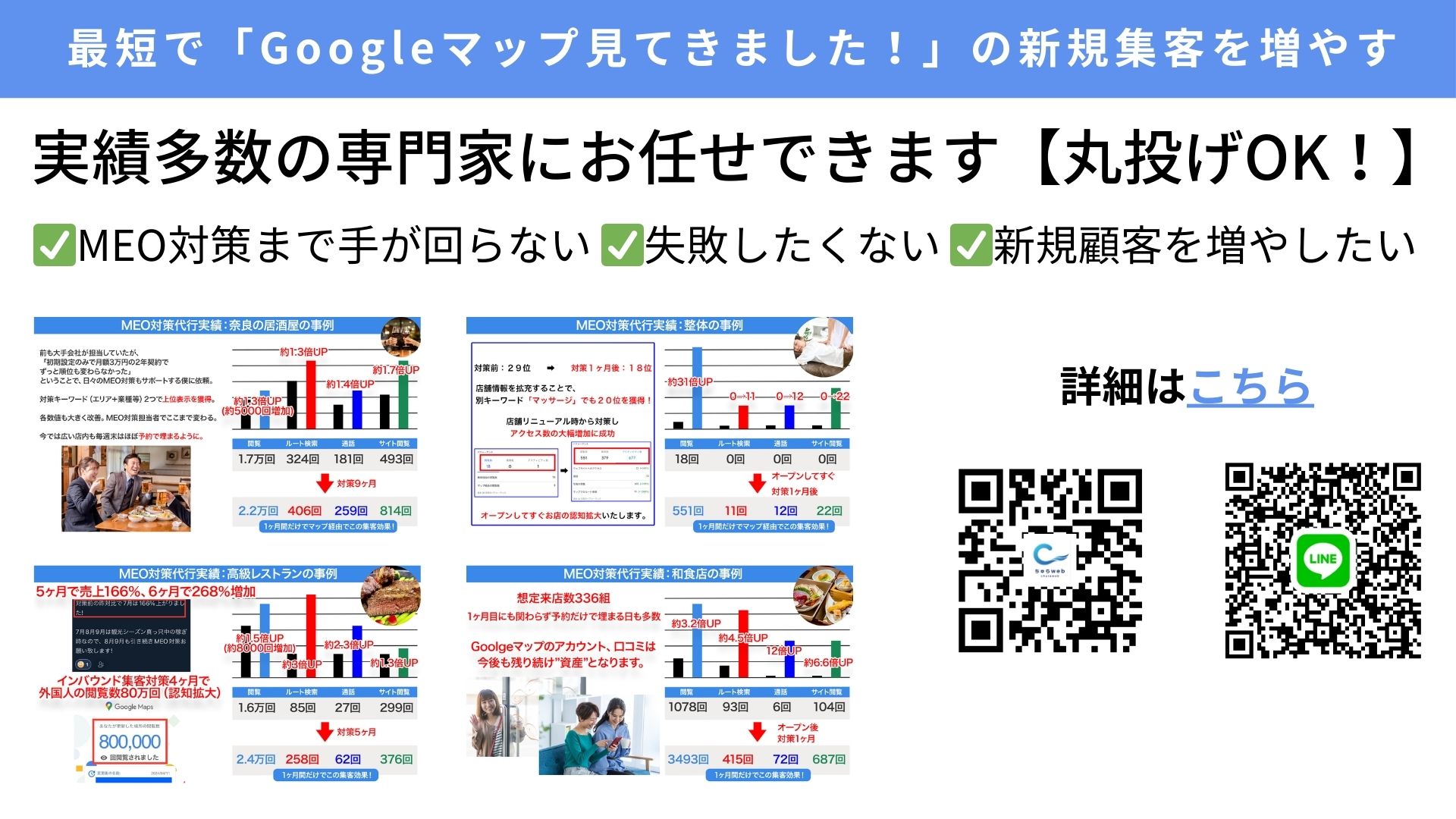 最短で「Googleマップ見てきました!」の新規集客を増やす